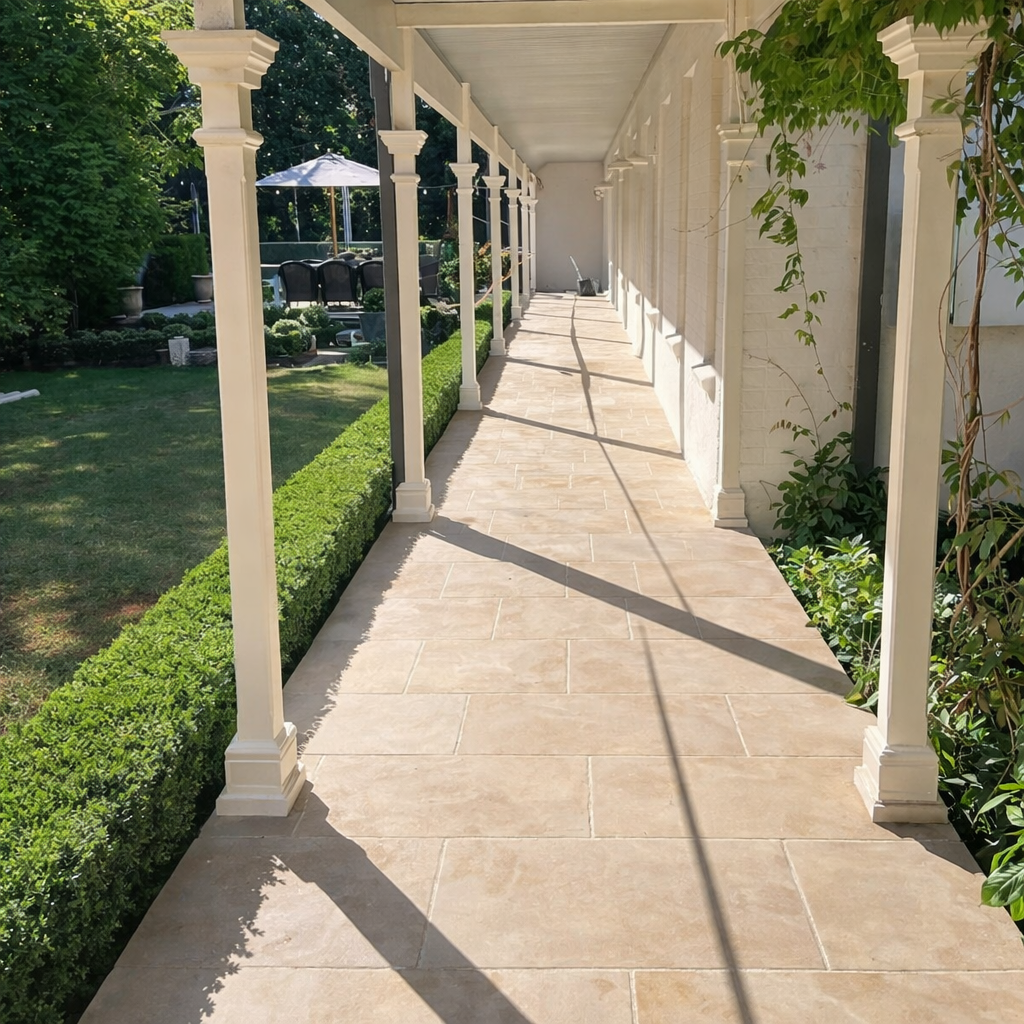 Outdoor renovation project